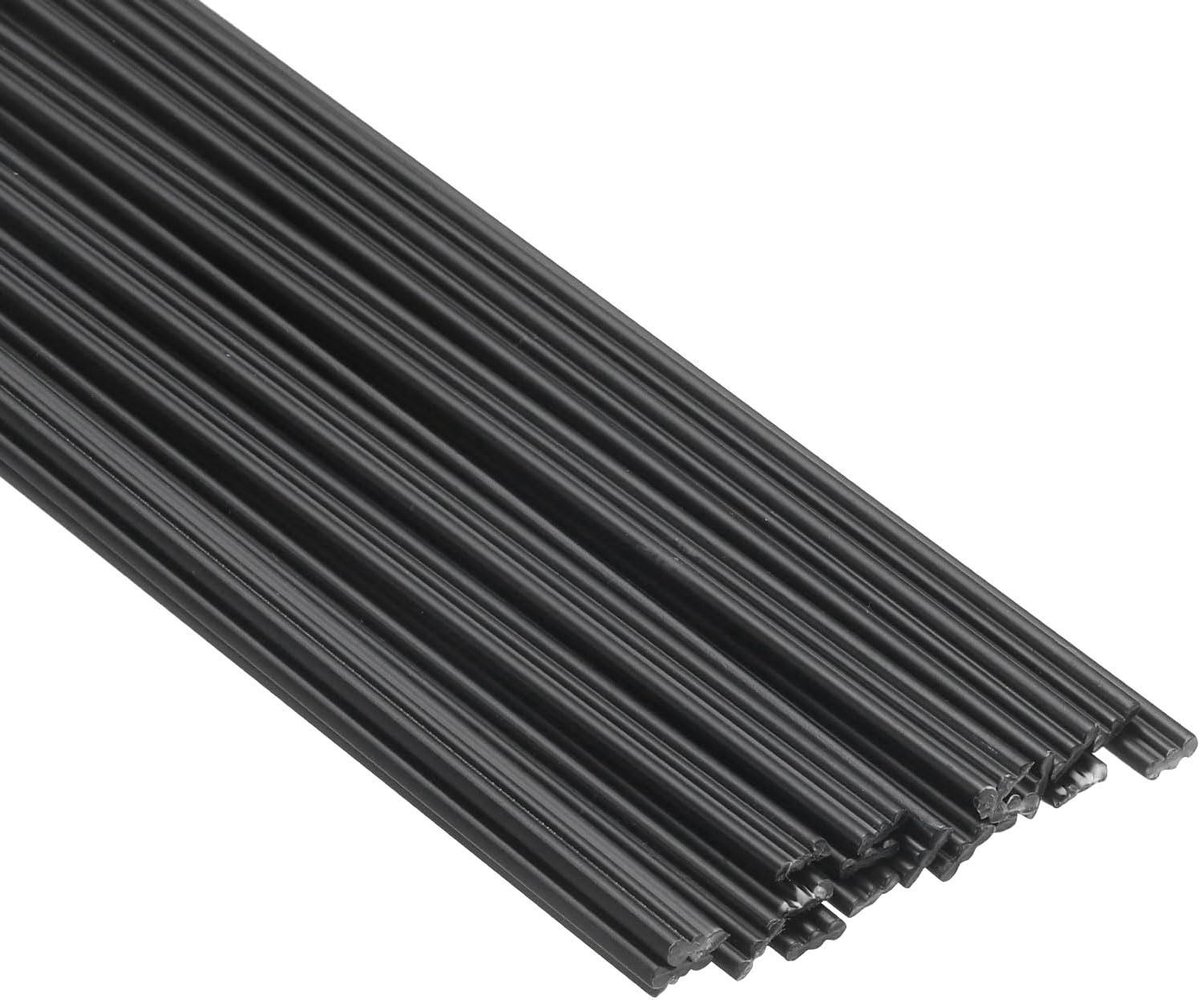Kunststof Lasstaven - PP Strips Lassen - Kunststof Reparatie - Goede Lasbaarheid - 20 cm Lengte - Zwart