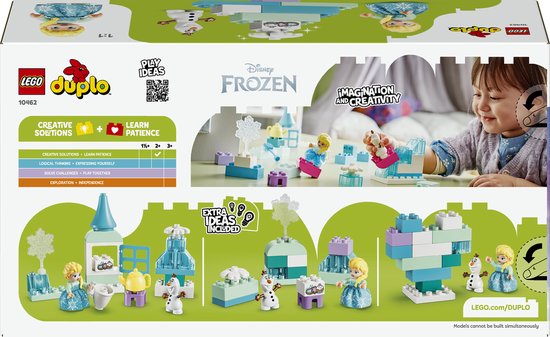 LEGO DUPLO Disney Frozen Creatieve Doos met Elsa en Olaf Bouwpakket voor Kinderen 10462 — afbeelding 3