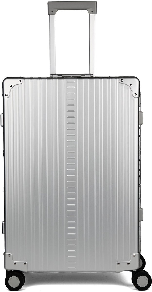 Aleon Traveler 4-wiel trolley 67 cm met kledingzak - Harde bagage - TSA slot - platinum 1