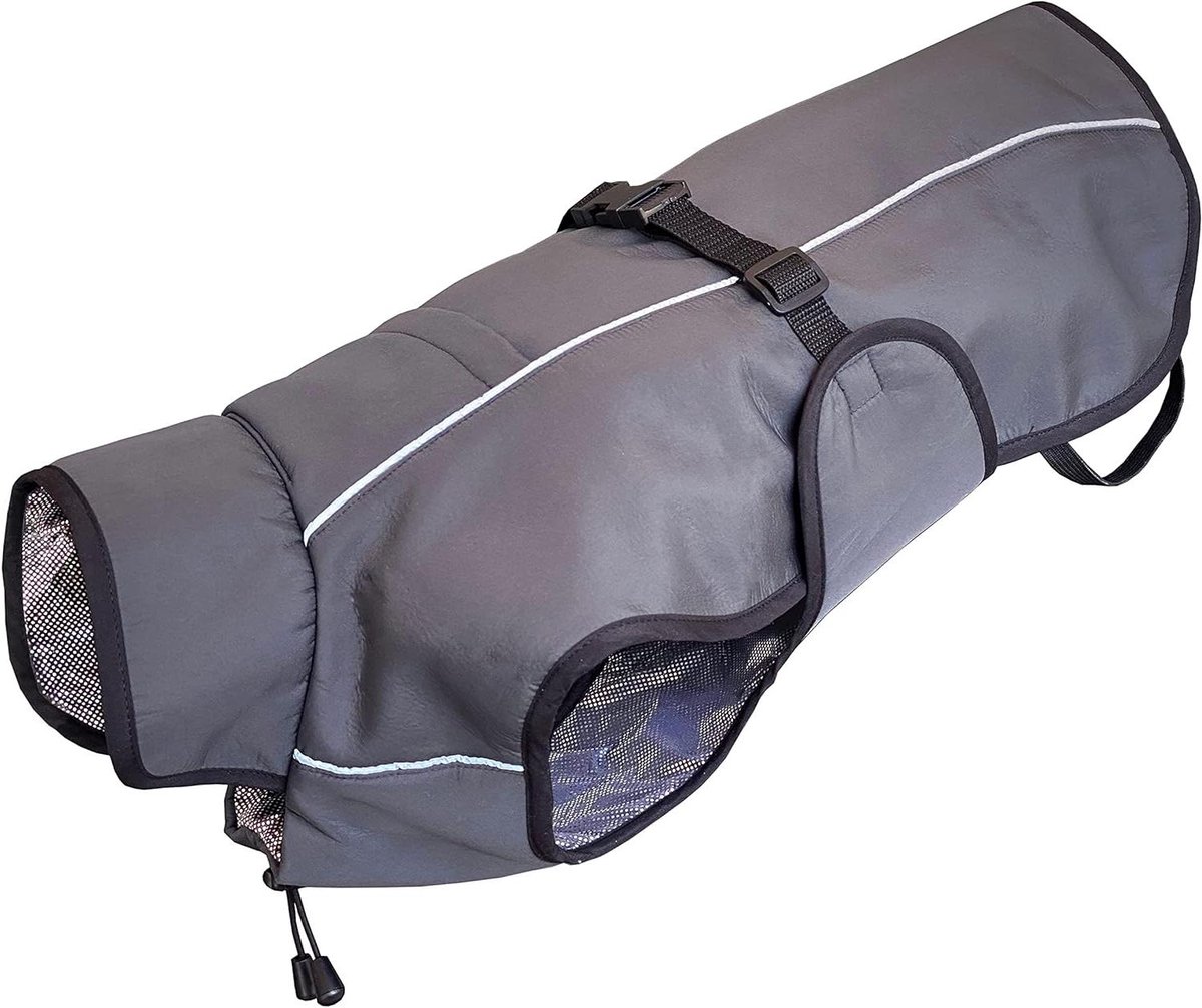 Hondenwinterjas - waterdicht, hittereflecterend geïsoleerd vest, sneeuwjack, snelaanpassing, warm en gezellig koud weer en regenkleding voor kleine tot grote rassen (M)