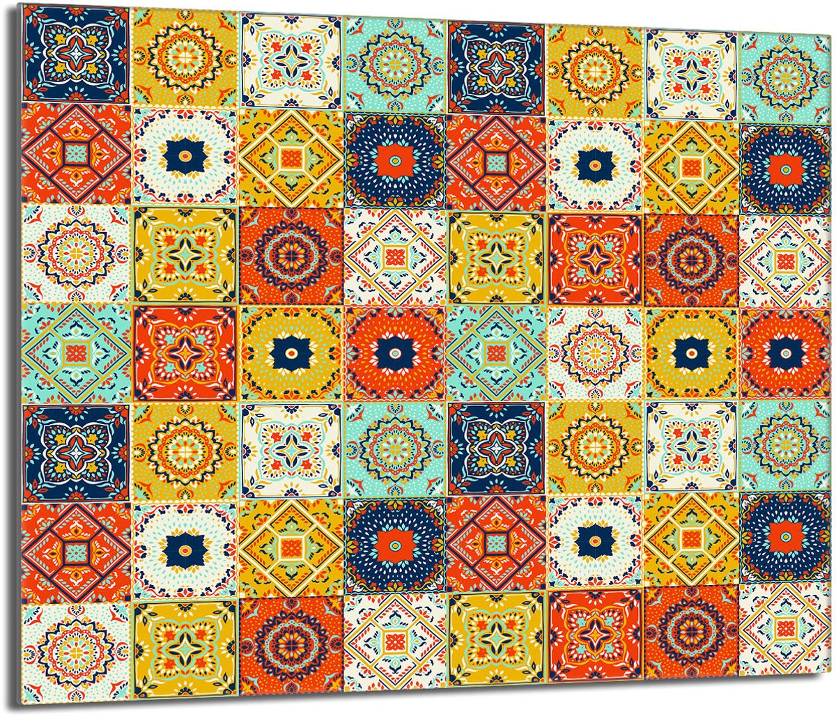 TMK ArtDeko - Glas Beschermplaat - 60x52 - Veelzijdige Toepassing - Veilig