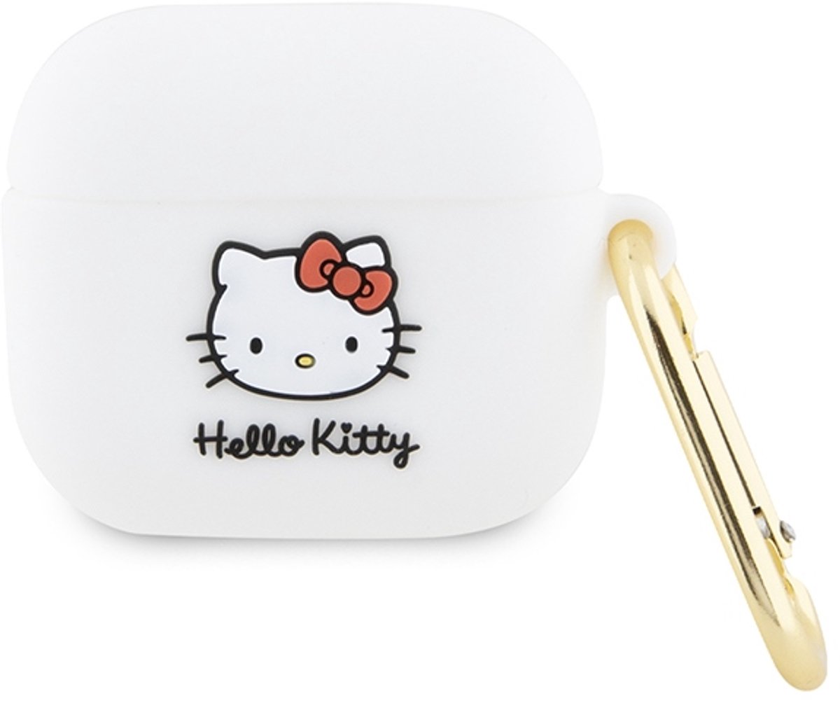 Hello Kitty AirPod 3 AirPods Case 3D SIL Kitty - Wit