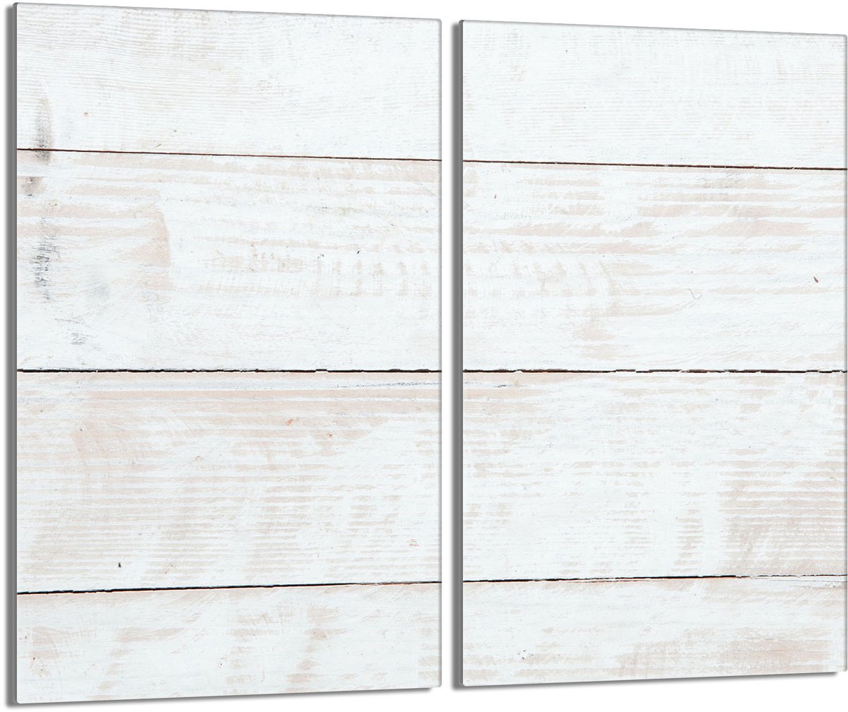 TMK ArtDeko Serie - Glazen Beschermplaat - 2x30x52 cm - Hout Design