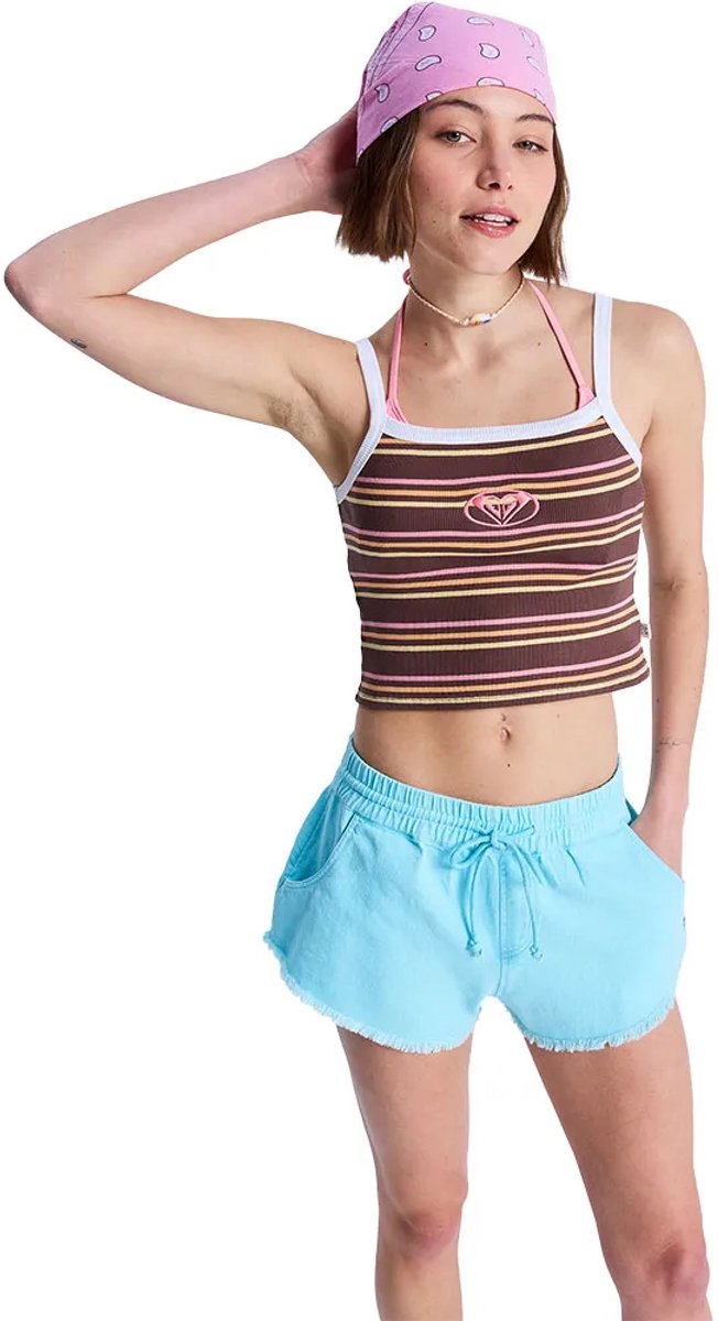 Roxy Scenic Route Korte Broek L Vrouw Turquoise