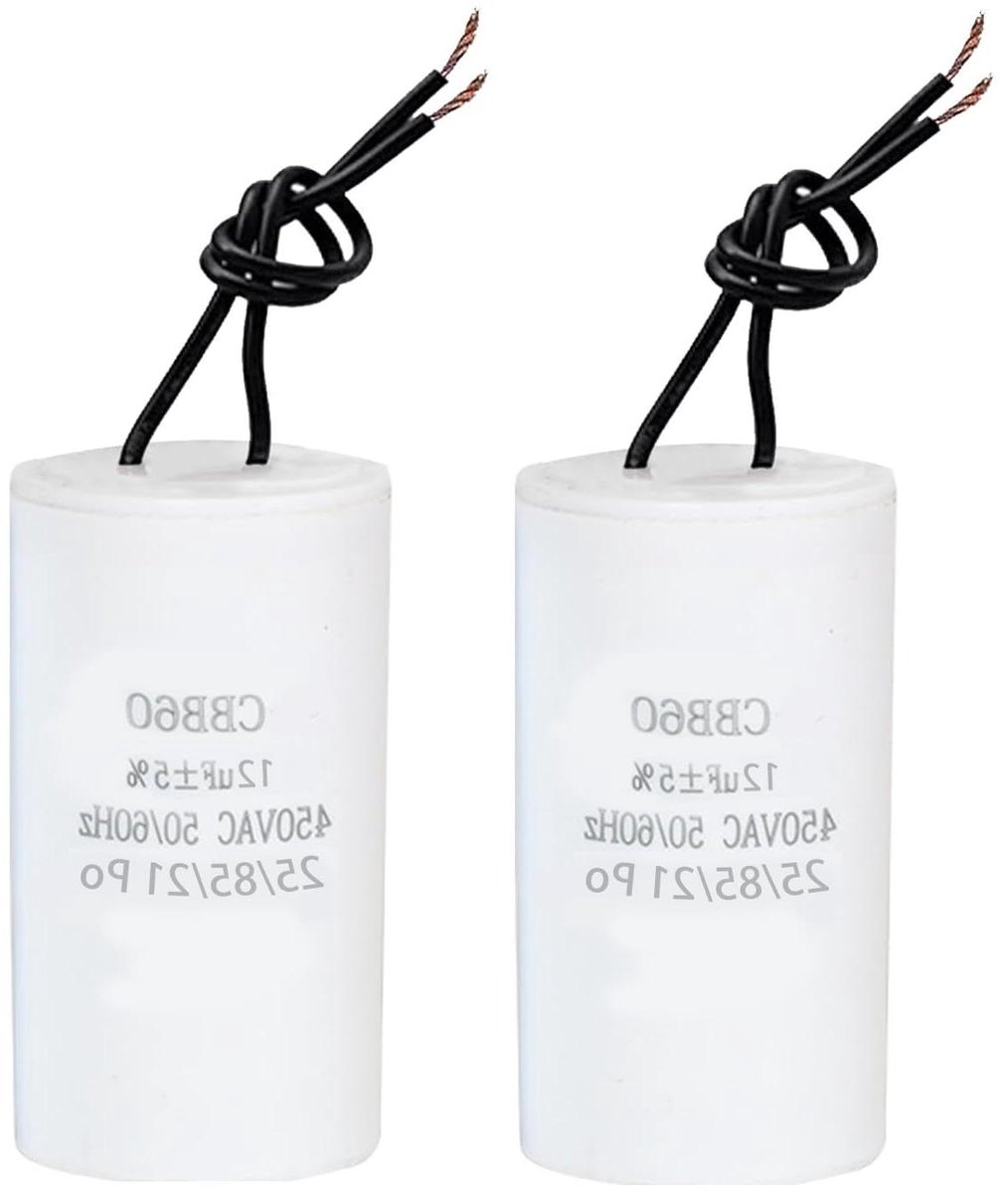 Motor Condensator - Start Condensator - Motor Starten - Zelfherstellend - 12µF 450V - Zwart