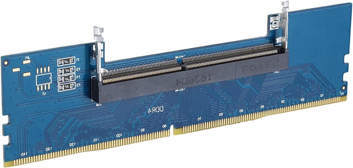 Laptop naar Desktop Geheugen Connector - DDR4 SODIMM naar DIMM Adapter, Lichtgewicht en Duurzaam, Ideaal voor Upgrade en Compatibiliteit