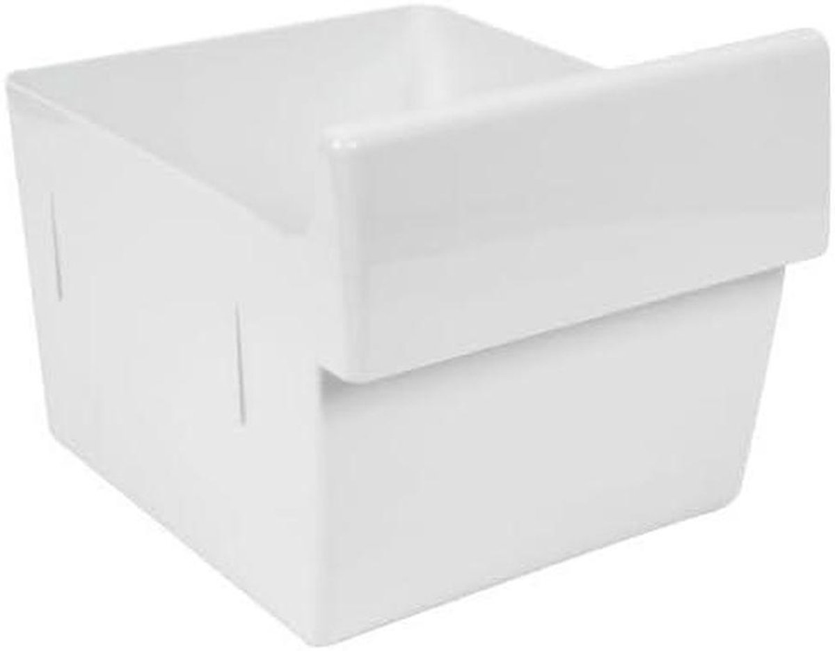 Groente Lade - Koelkast Bak - Voedsel Bewaren - Speciaal Ontworpen - 25 x 25 x 20 cm - Wit