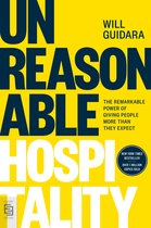 Boek met de titel 'Unreasonable Hospitality' door Will Guidara. Tekst 'New York Times Bestseller'.