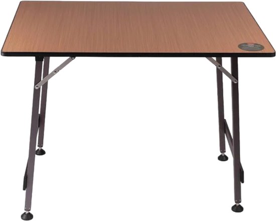Human Comfort Lichtgewicht Tafel Trets 100 x 70 - Weerbestendige tafels - Bruin van Human Comfort — afbeelding 2