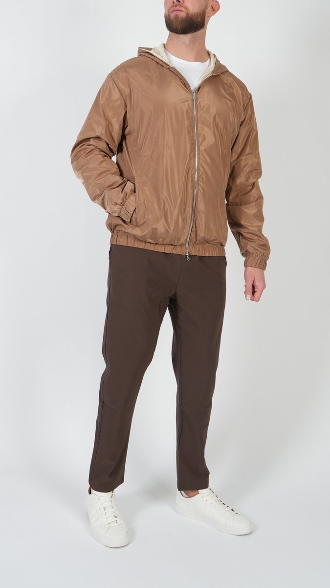 BASKO - JAS MET CAPUCHON - TAUPE - MAAT S