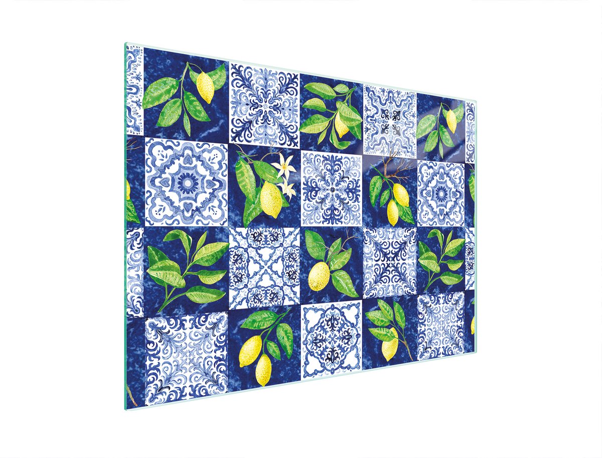 TMK ArtDeko - Snijplank van Geharde Glas - 30x22 cm - Mozaïek