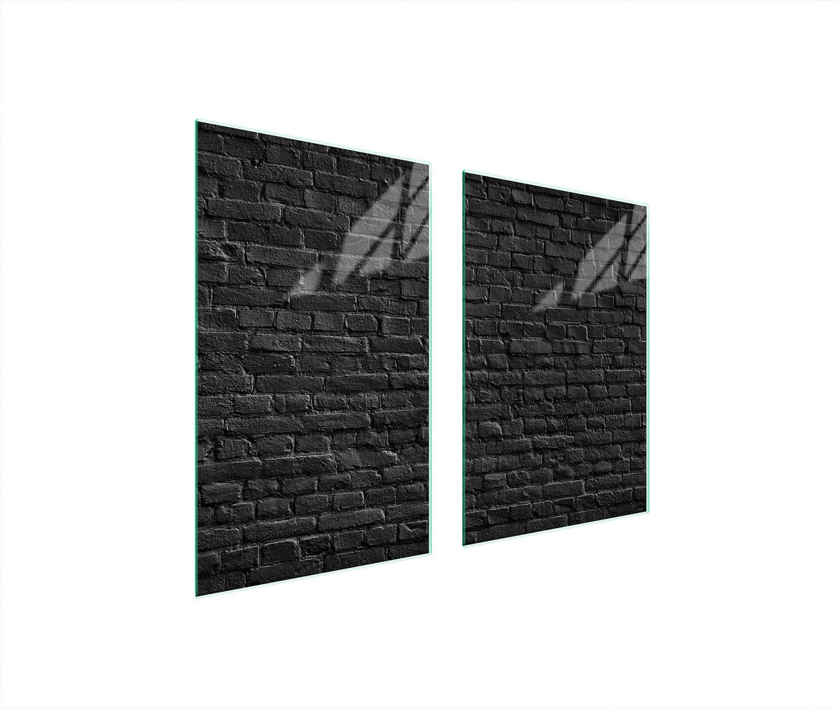 TMK ArtDeko - Protectieplaat van Gehard Glas - 65x52 cm - Multicolor - Veilig en Veelzijdig