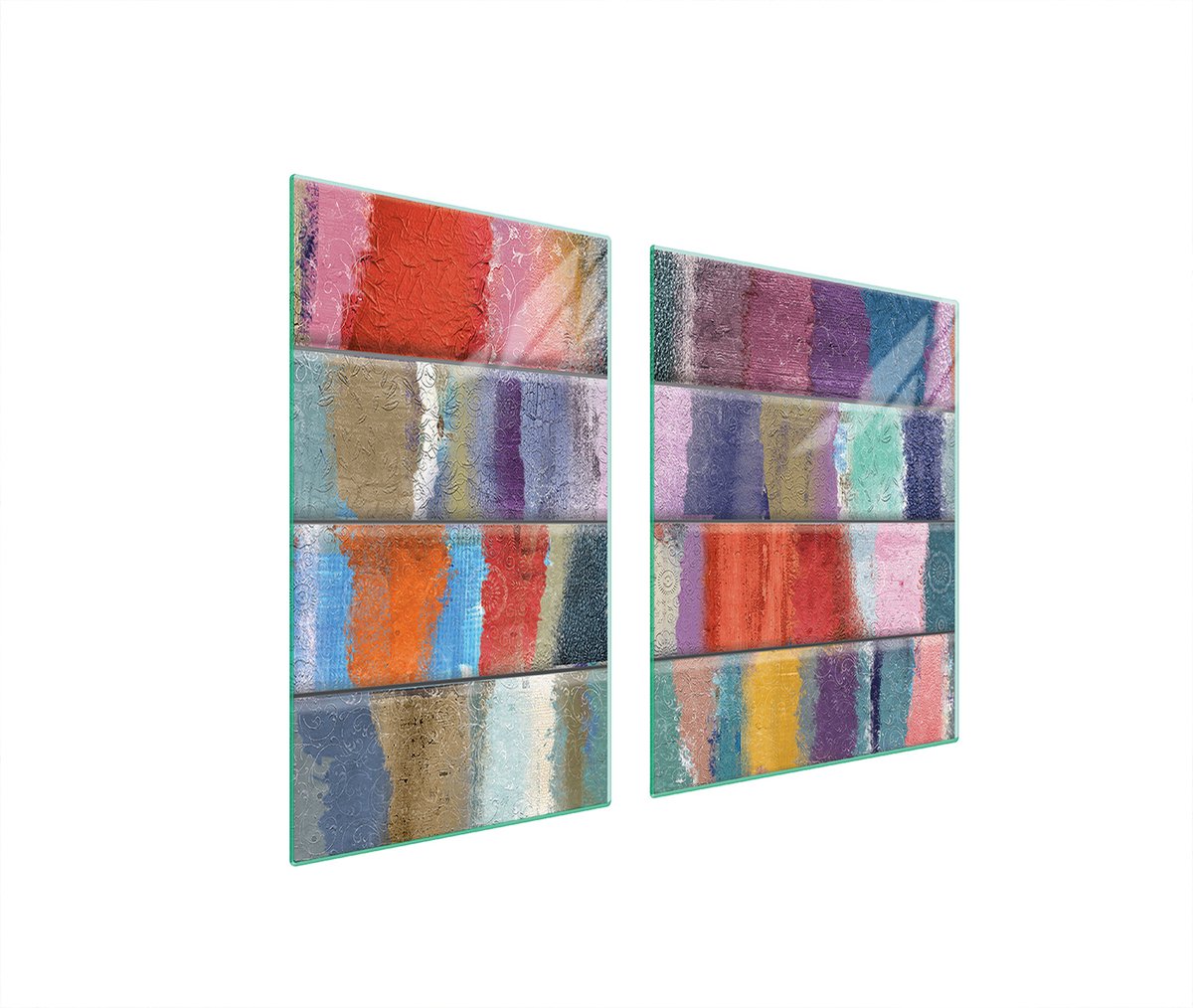 TMK ArtDeko - Snijplank van Gehard Glas - 100x52 cm - Veelzijdig - Veilig