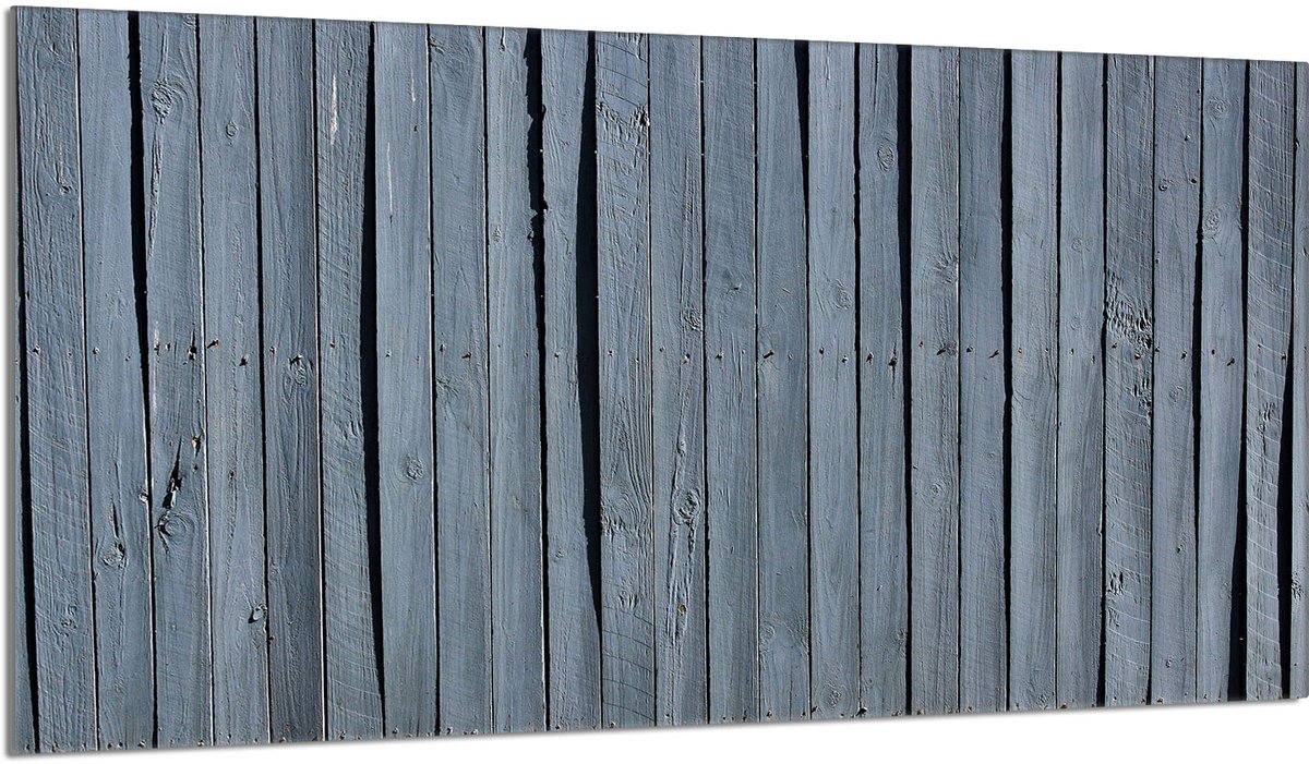 TMK ArtDeko - Beschermplaat Keuken - 90x52 cm - Glas - Houtpatroon