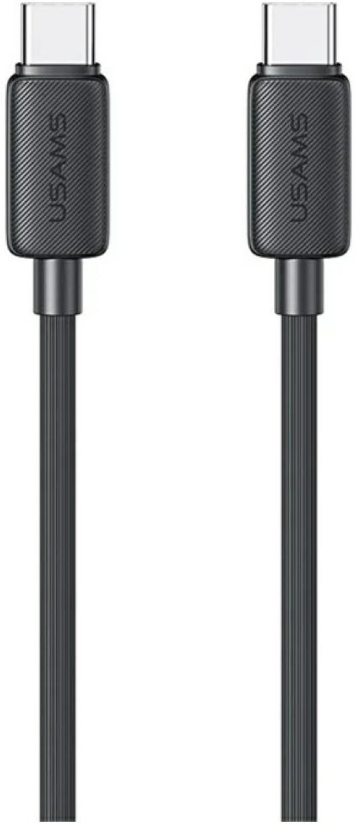 Image of USAMS KY Serie - USB-C naar USB-C Kabel - 60W - 1m - Zwart