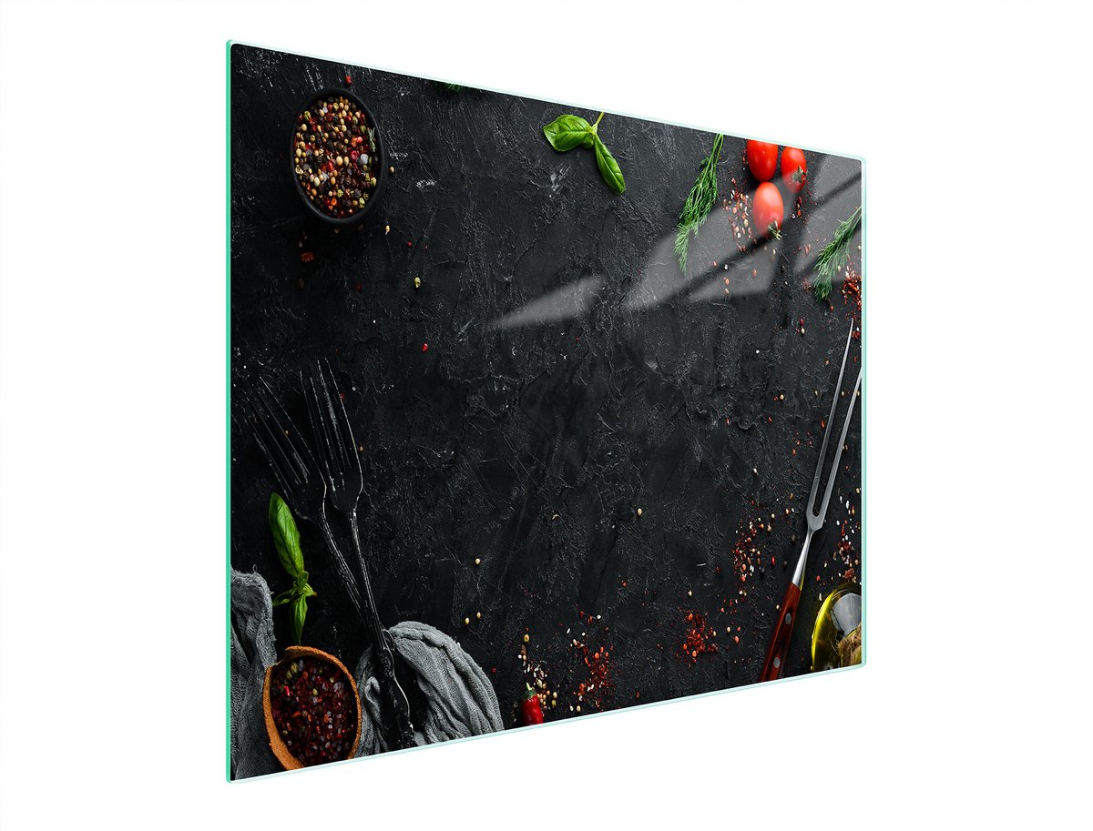 TMK ArtDeko - Snijplank - Glas - 52x30 cm - Anti-slip