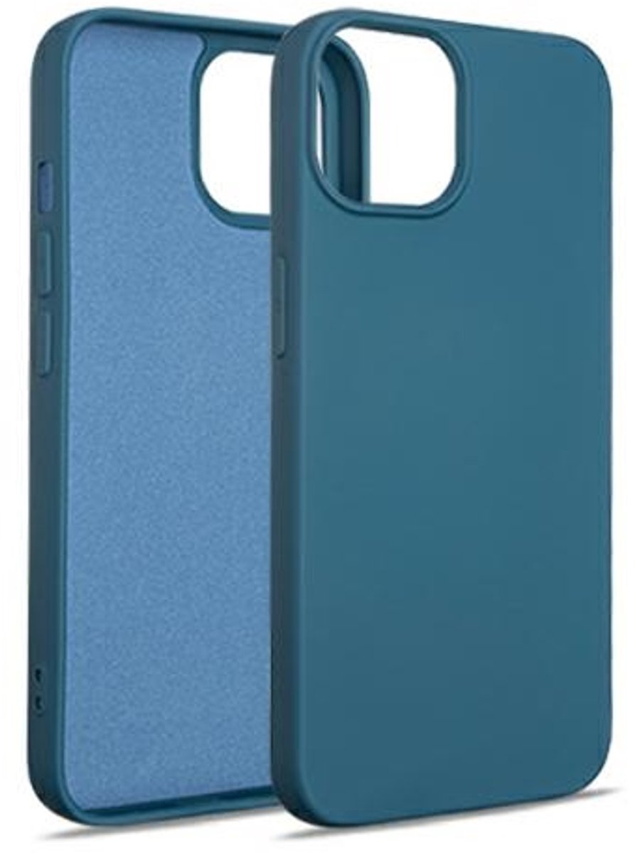 Beline Siliconenhoesje iPhone 15 6,1" blauw/blauw