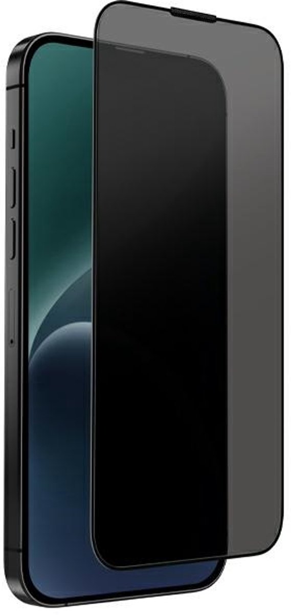 UNIQ - Optix - Privacy gehard glas voor iPhone - 15 - Pro - Max - met - applicator