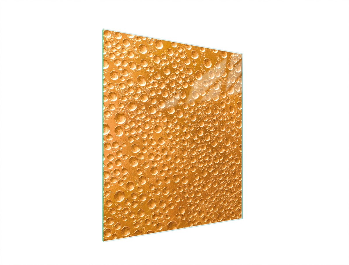 TMK ArtDeko - Snijplank - Glas - 45x52 cm - Motief: Druppels