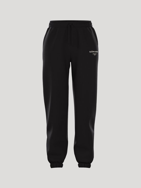 Zwarte Björn Borg joggingbroek met koord en logo op de linker heup.
