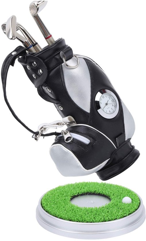 Allecto - Mini Golftas Penhouder - Kantooraccessoire - Decoratief - Miniatuurmodel - Golf Geschenkset - Perfect voor kantoor en thuis van Merkloos — afbeelding 2