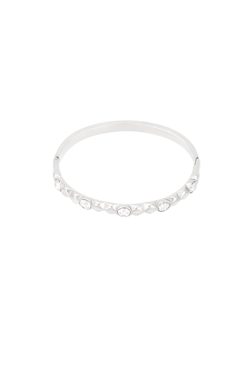diamond relief armband