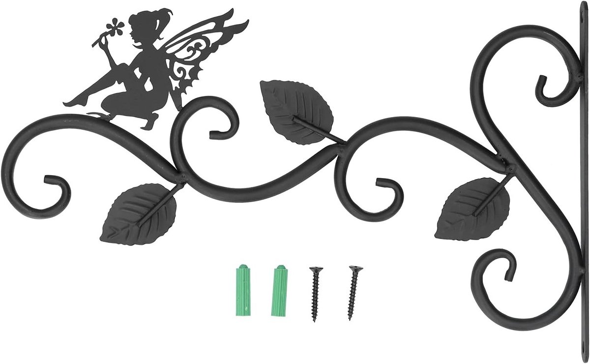 Hanging Plant Hangers voor Buiten, Wandbeugels voor Bloempotten, Decoratieve Haak voor Planten in de Tuin en Op Balkon
