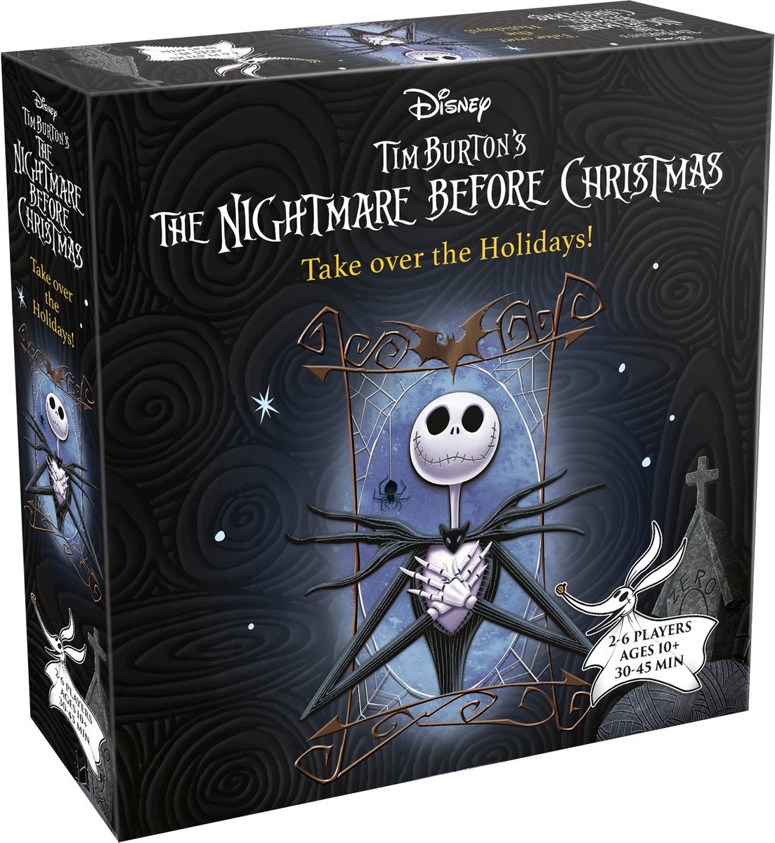 Asmodee The Nightmare before Christmas bordspel Engels, 2 - 6 spelers, 30 minuten, Vanaf 10 jaar