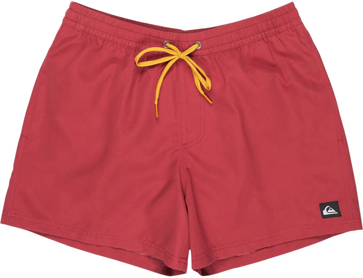 Quiksilver Everyday Solid Volley 15´´ Zwembroek M Man Burnt Russet