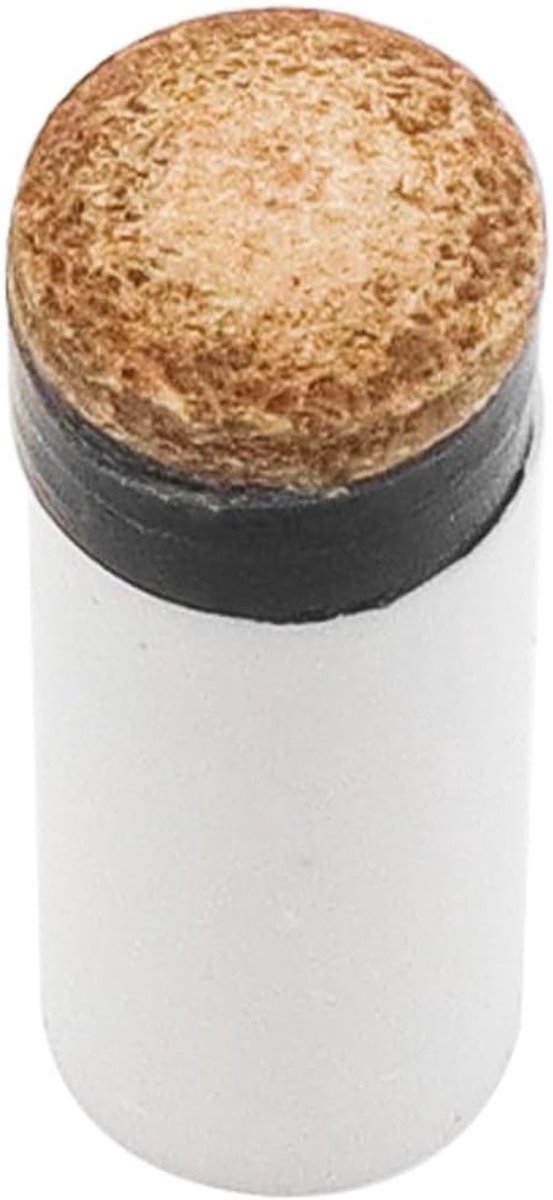 Biljartkeu - Biljartaccessoires - Witte Adereindhulzen - Vervangbare Tips - Onderdelen - Geschikt voor Biljart - Wit - 15 Set - Vervangende - Set — afbeelding 5