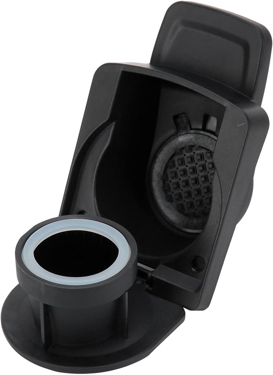 Herbruikbare Koffiecapsule Adapter voor Espressomachines Polypropyleen 28mm Duurzaam en Milieuvriendelijk