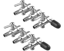 Aquarium Manifold Air Flow Splitter - 2 Stuks 4MM Ventiel voor Luchtpomp en Slangverbindingen