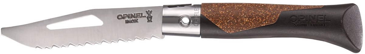Opinel Zakmes Néo7 Alpine - rvs/PP - Donkerbruin