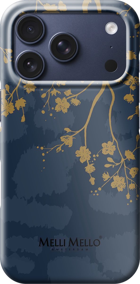 Melli Mello Telefoonhoesje Golden Branch (Hard Case) - Apple iPhone 13 mini
