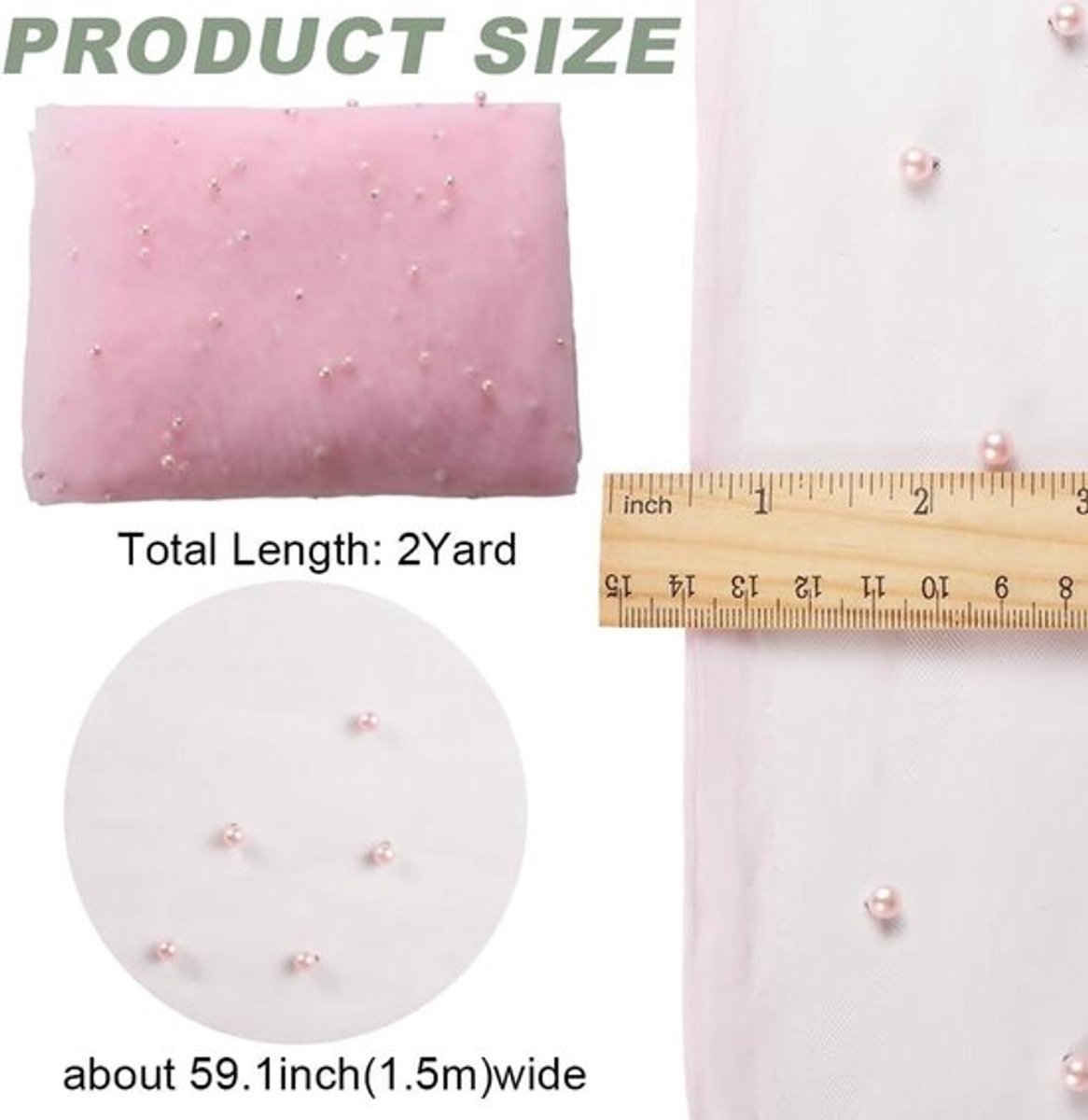 Roze Tafelkleed Loper 1,6 x 2 meter voor Bruiloft en Verjaardagsfeestje