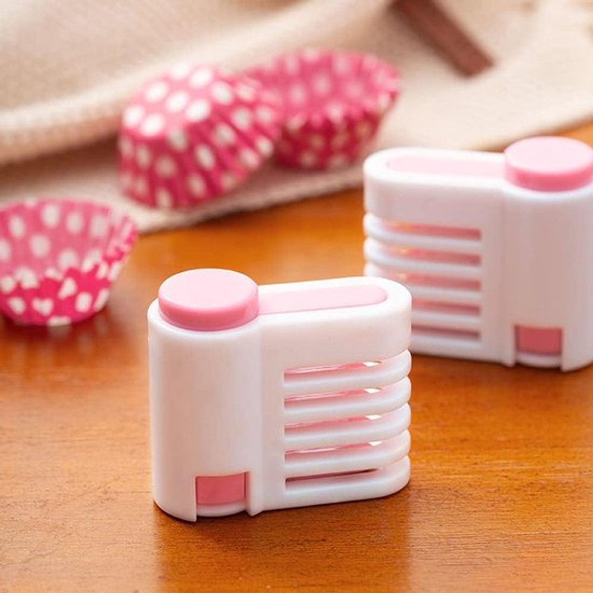Taartvlakker & Snijder voor Taart Snijden - Roze