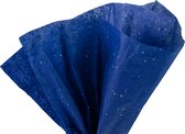 Vloeipapier Gemstones Navy Blauw – 25×36 cm – 96 vel – Tissuepapier