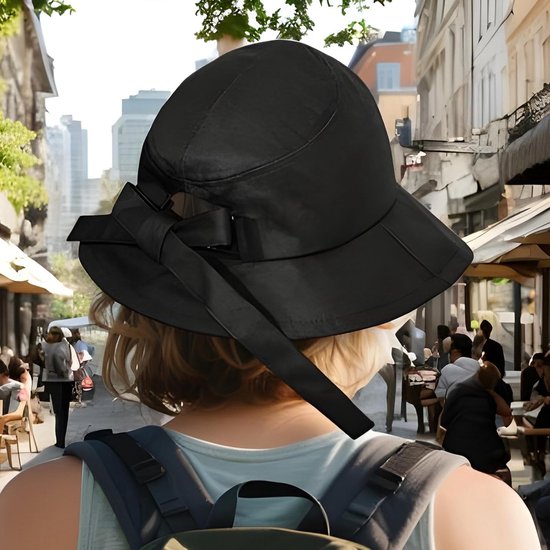 Fietshelm - Fietshelm voor volwassenen - Helm in petstijl - Hoofdomtrek 58–60 cm - Verdikte EVA-dempingslaag - Geschikt voor buitenactiviteiten dagelijks gebruik - Donkergrijs — afbeelding 3
