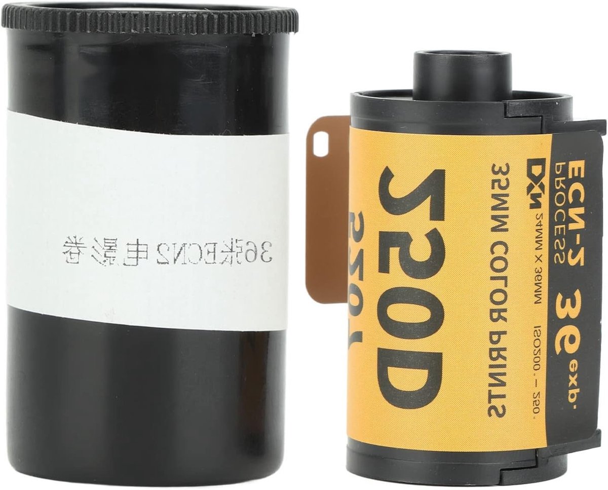 Professionele Kleurafdruk Film voor 35mm Camera, Hoge Saturatie en Brede Belichtingsrange, ECN 2 Proces, 36 Vellen