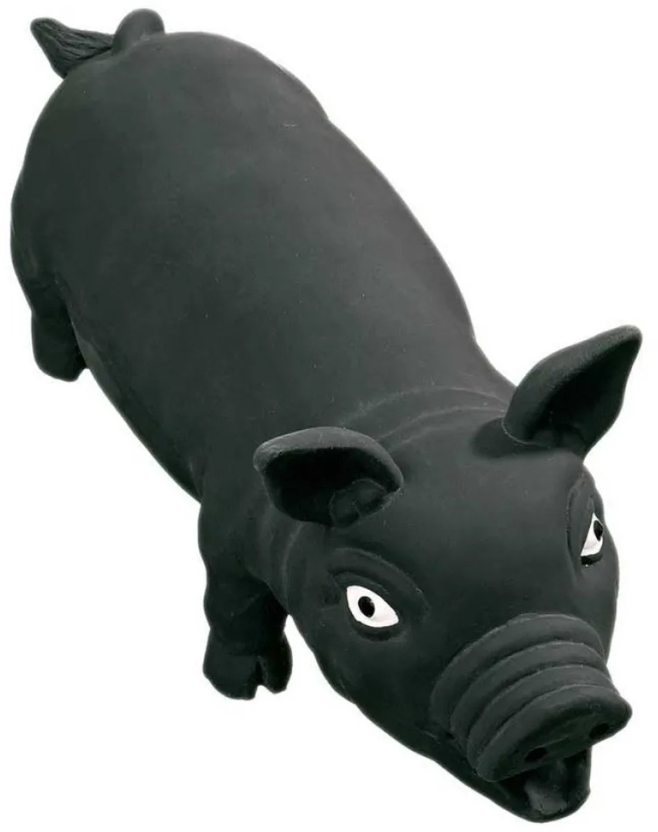 Karlie Latex Varken Hondenspeelgoed Grijs 33 cm