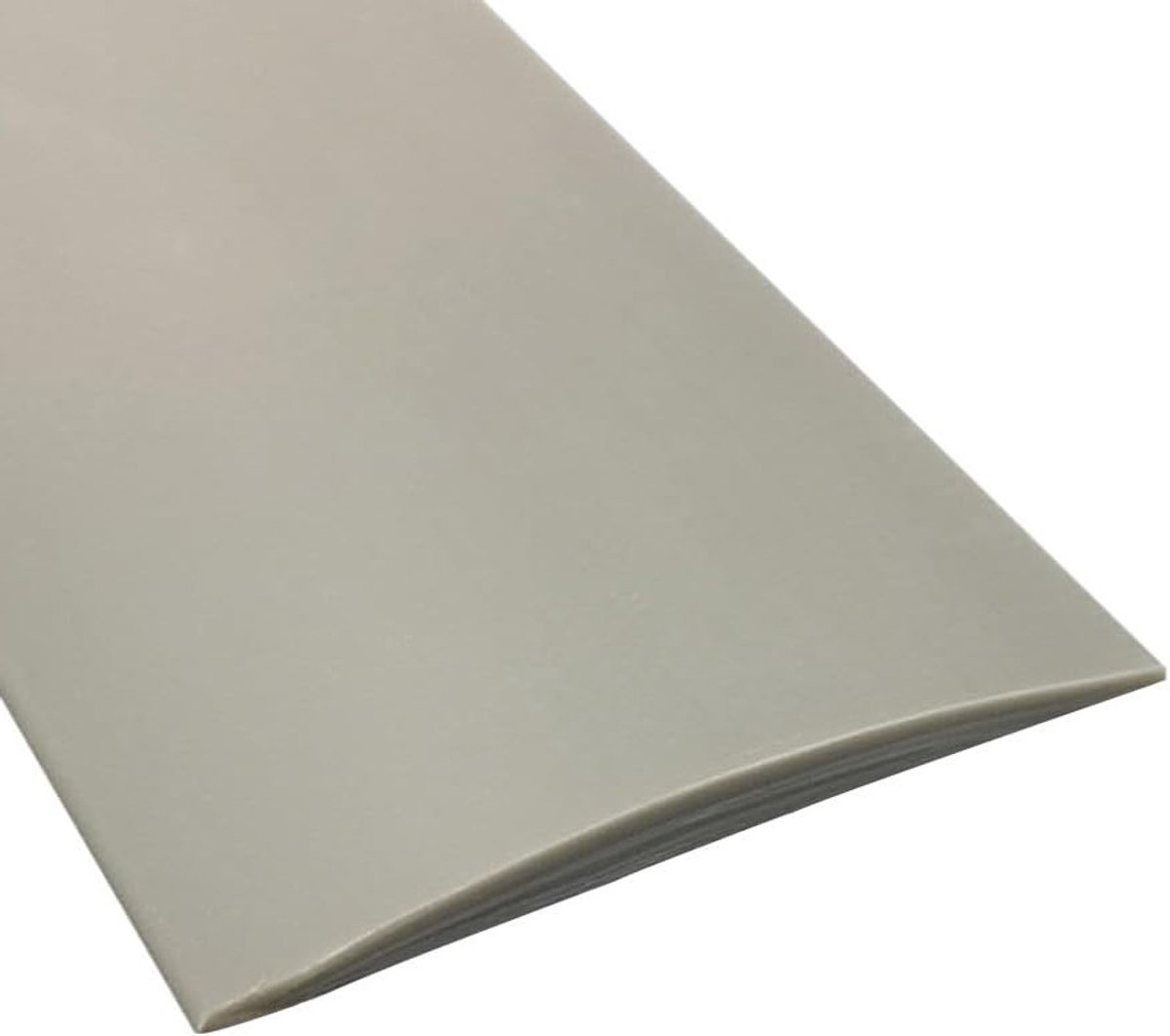 Zelfklevende PVC Trim Tape in Lichtgrijs voor Houten Deur Randen, Flexibele Laminaat Vloer