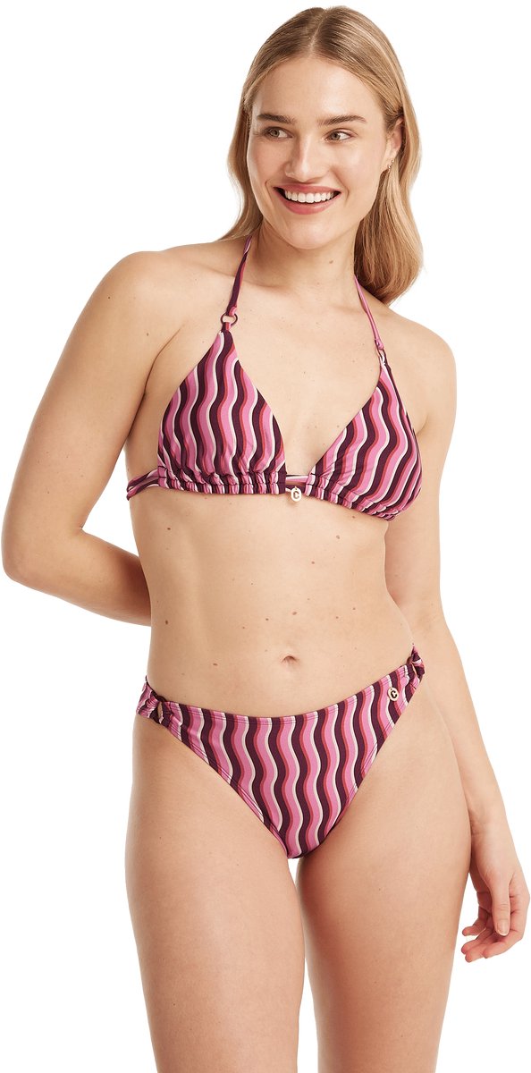 Ten Cate triangle removable padding bikini groovy wave voor Dames | Maat 38