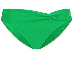 Ten Cate knot bikini bottom bright green relief voor Dames | Maat 44