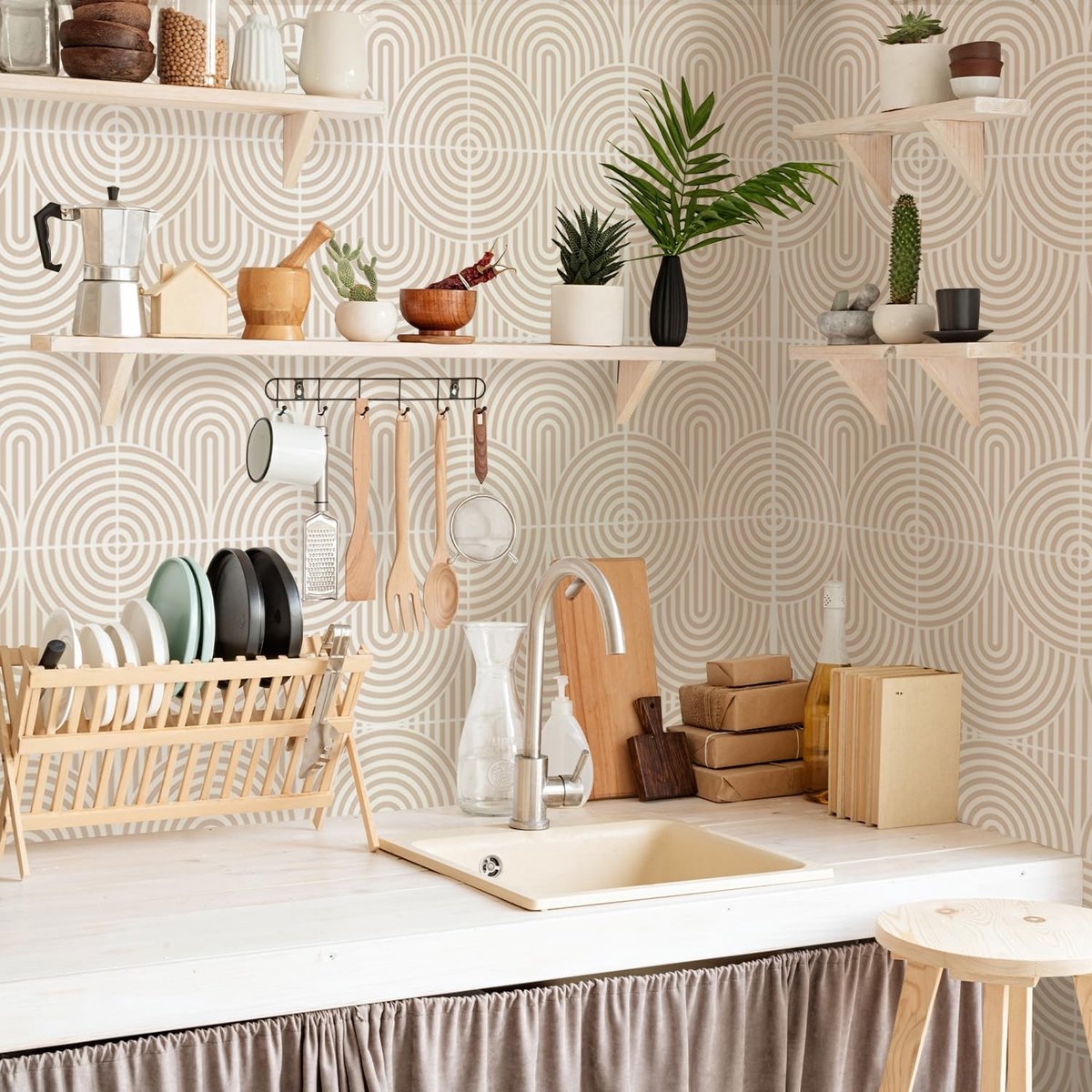 Dailygoods- Tegellijm Set van 25 - Zelfklevende Tegelstickers - Voor Badkamer/Keuken - Decoratieve Wanddecoratie - Eenvoudig aan te brengen - Herbruikbaar zonder schade