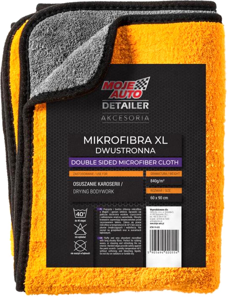 MOJE AUTO MIKROFIBRA DWUWARSTWOWA XL 840