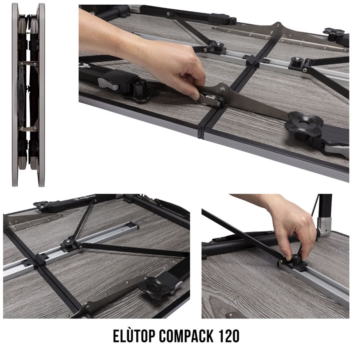 Brunner Elùtop Compack 120 - klaptafel