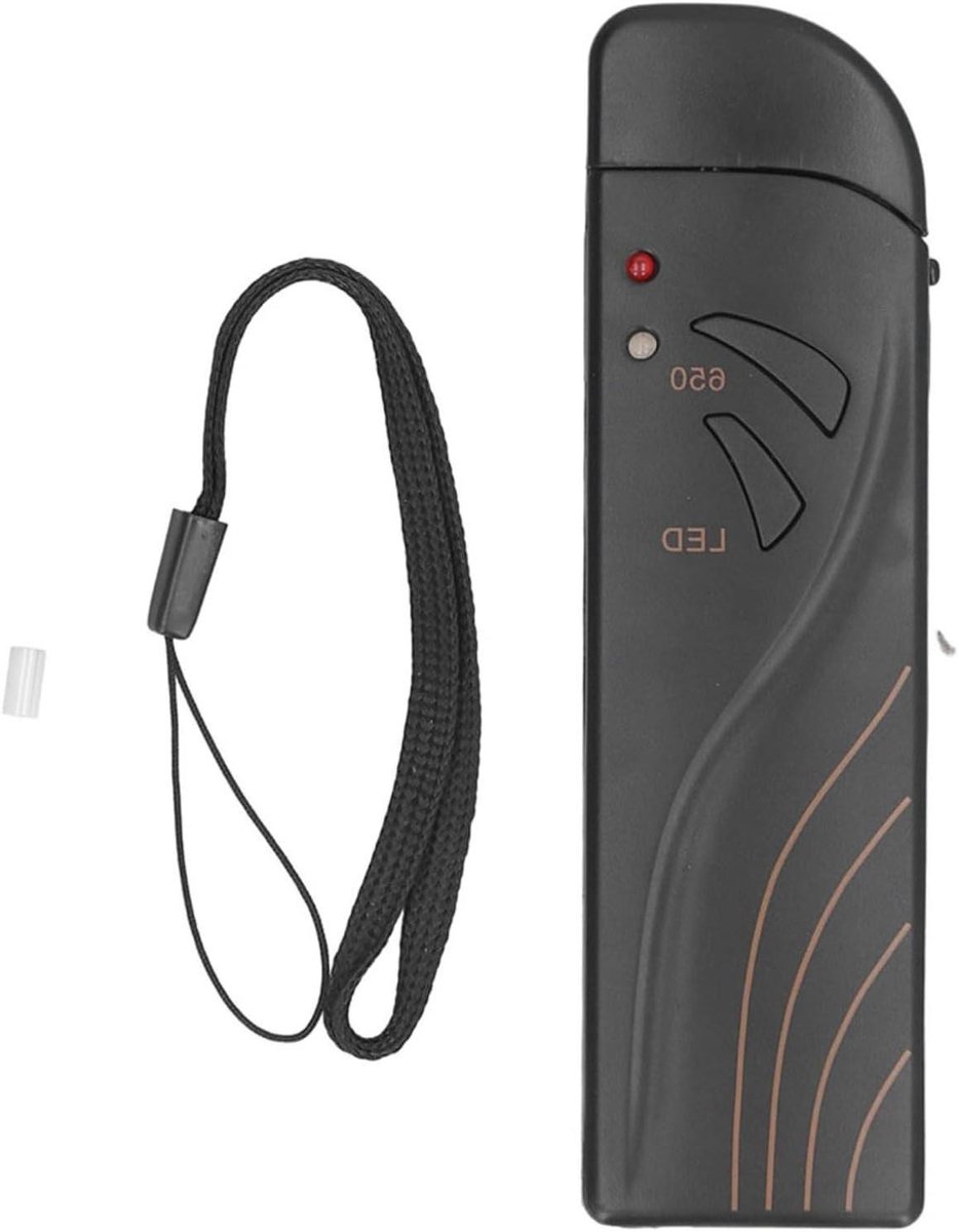 Vezel Optische Tester - Kabel Detector - Fouten Lokaliseren - 20km Bereik - Compact Formaat - Zwart