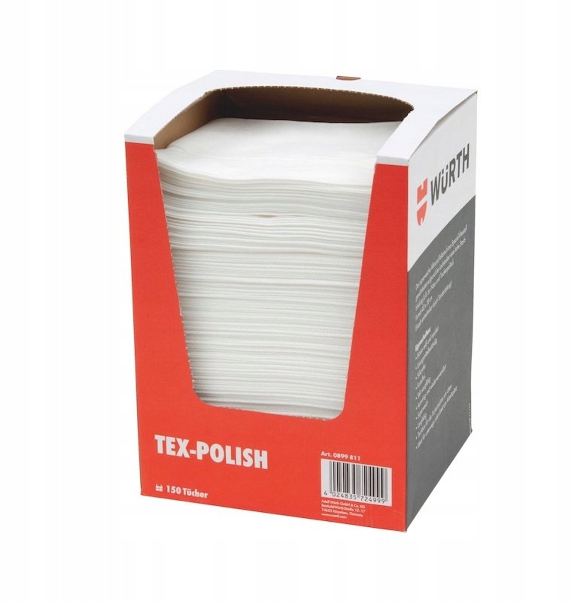 Wurth Tex-Polish Polijstdoeken 150 st