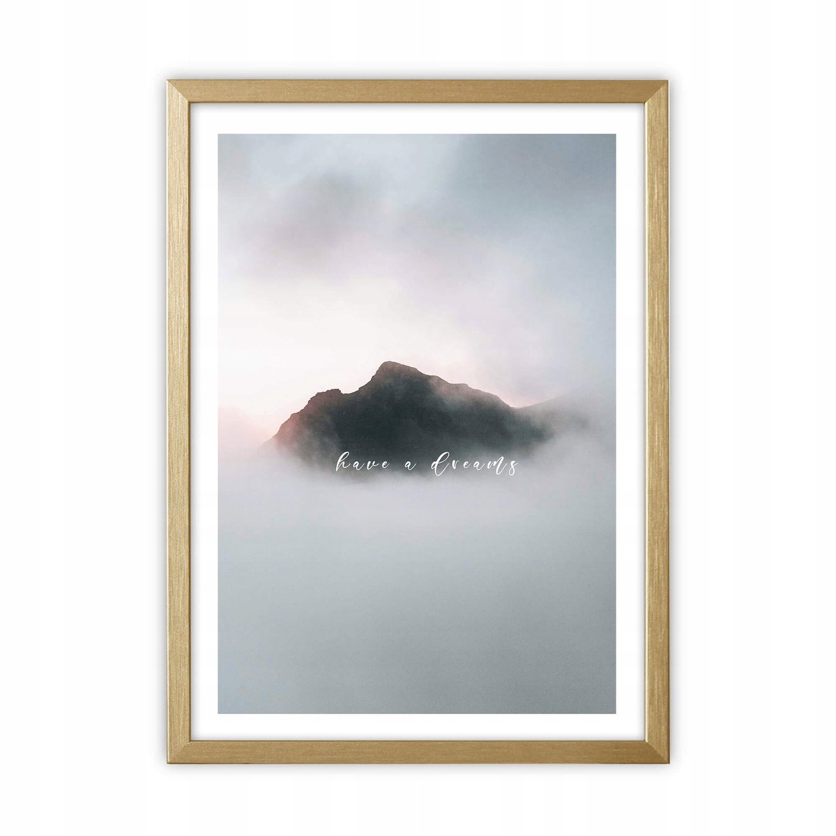 Houten Fotolijst Goud 21x30 cm - Modern Design