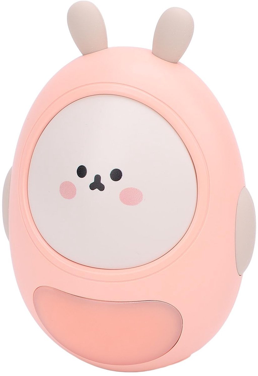 Dailygoods - Elektrische Handwarmer - Zakhandverwarmer - 3 Temperatuurinstellingen - Roze - Huidvriendelijk - USB Oplaadbaar - Geschikt voor Koude Dag...